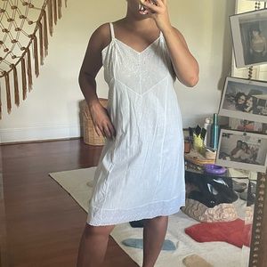 Vintage Doily Cotton Slip